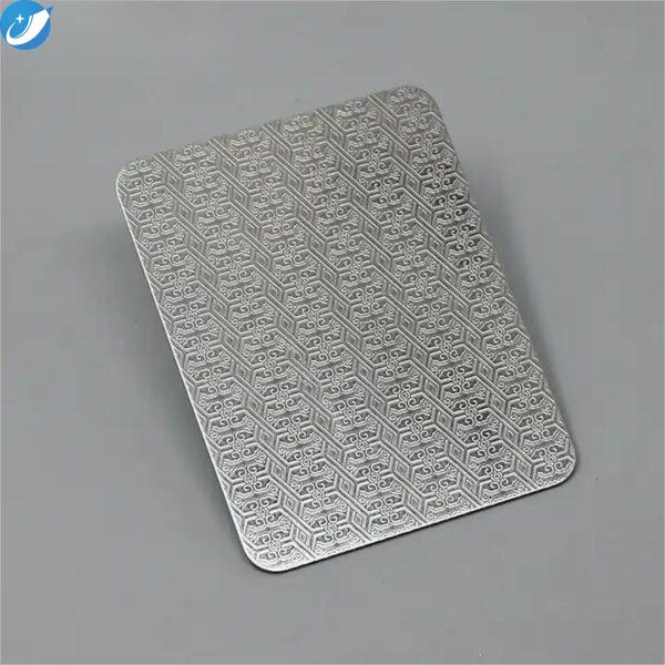Embossed Stainless Steel Sheet for Architectural Applications: Aesthetic and Functional - Image 1