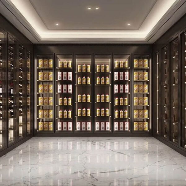 不锈钢展示柜 (1) Stainless Steel Display Cabinets: Durable Solutions for Effective Merchandising - Image 1