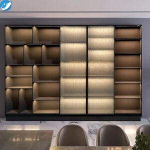 Enhance Your Exhibits with Modern Stainless Steel Display Cabinets
