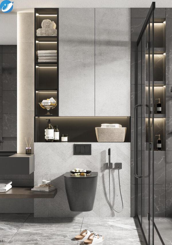 Enhance Your Shower Space with Sleek Stainless Steel Wall Niches - Image 3