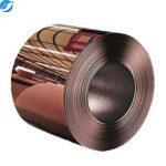Grade 201 304 Mirror rose gold stainless steel coil