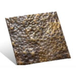 Hammered Pattern Copper Plating Stainless Steel Sheet
