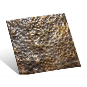 Hammered Pattern Copper Plating Stainless Steel Sheet
