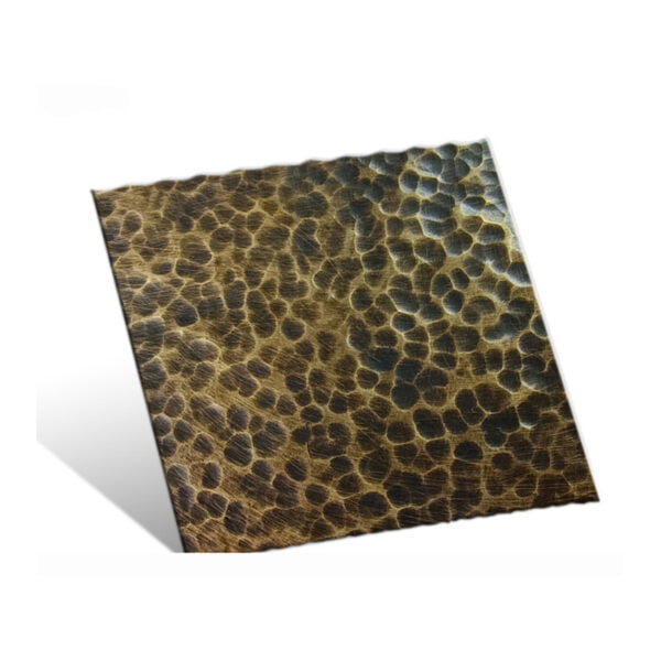 Hammered Pattern Copper Plating Stainless Steel Sheet - Image 3