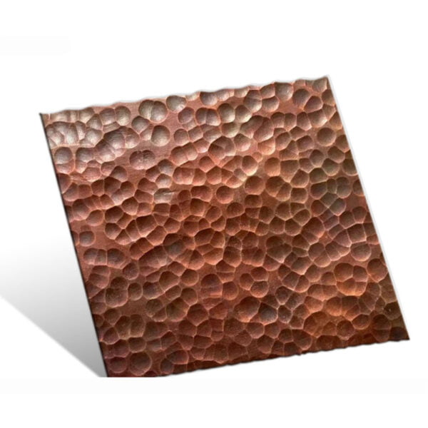 Hammered Pattern Copper Plating Stainless Steel Sheet - Image 2