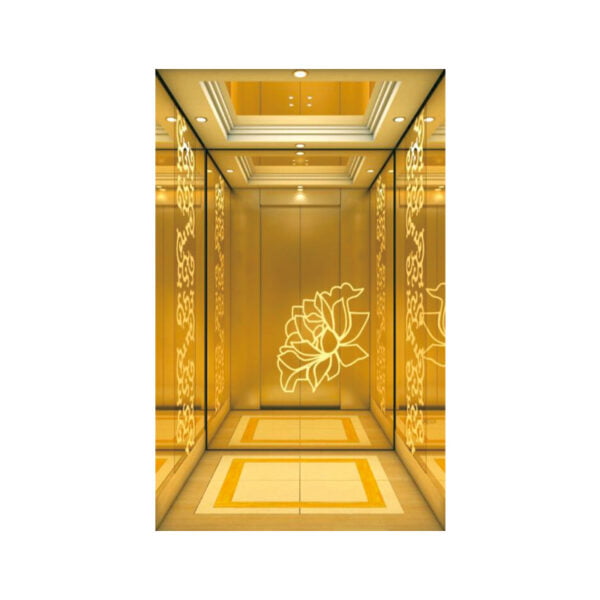 38 Elevator Cabin Stainless Steel Etched Pattern Sheet - Image 1