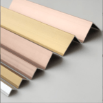 High Quality L Shaped Stainless Steel Trim For Wall Decorative