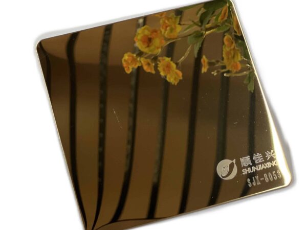 High Quality Super Mirror Finish Decorative Stainless Steel Sheet - Image 1