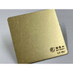 Anti-finger print vibration finish stainless steel sheet and plate