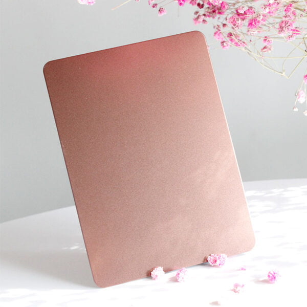 喷砂-咖啡-1 Sand Blasted Stainless Steel Sheet - Image 1