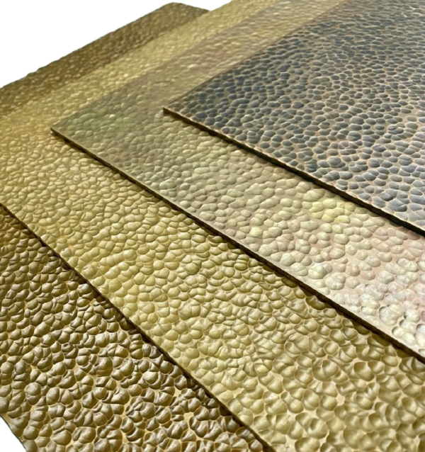 Color Stainless Steel Sheet Hammered Pattern - Image 1