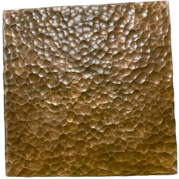 Color Stainless Steel Sheet Hammered Pattern - Image 2
