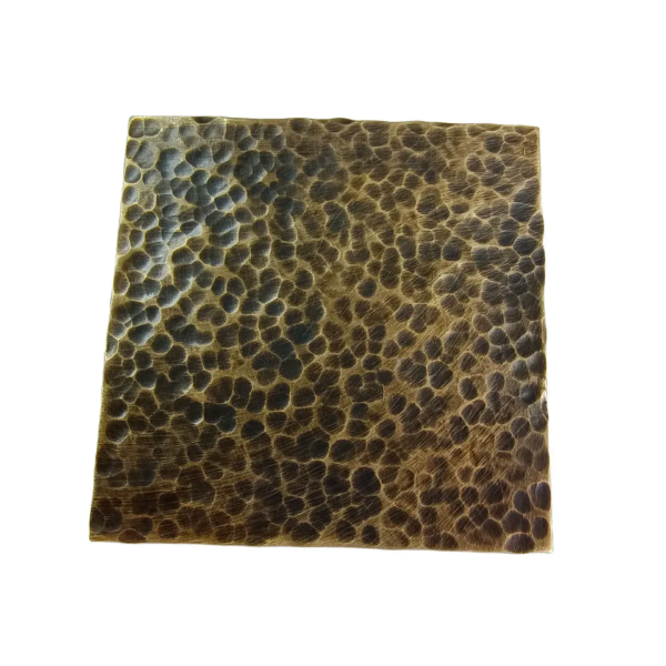 Color Stainless Steel Sheet Hammered Pattern - Image 3
