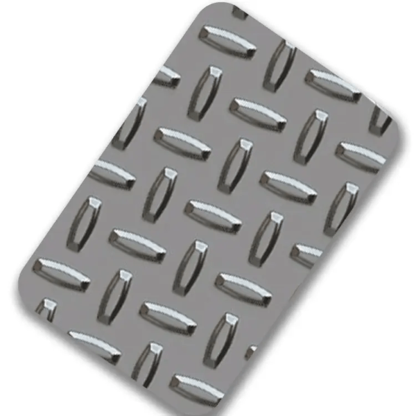 Decorative Checkered Stainless Steel Sheet For Ladder - Image 3