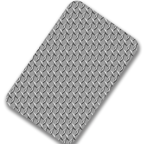 Checkered Embossed Stainless Steel Sheet For Decoration - Image 3