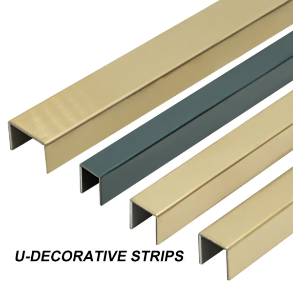 Stainless Steel Tile Trim U Shape For Floor And Wall Decorative - Image 3