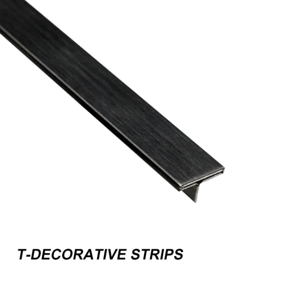 T Profile Stainless Steel Tile Trim Corners For Decoration Wall Panels - Image 3