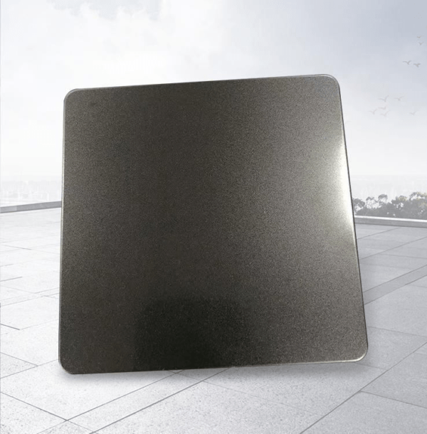 Customized Color Sand Blasted PVD Decorative Stainless Steel Sheet - Image 2