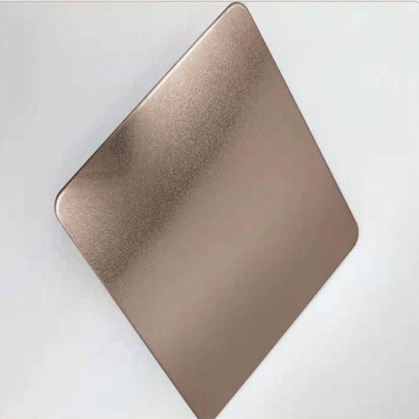 Customized Color Sand Blasted PVD Decorative Stainless Steel Sheet - Image 3