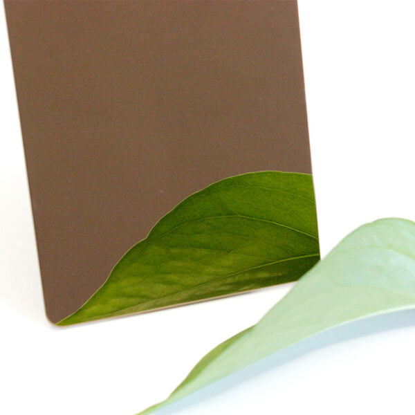 镜面-咖啡-3 Mirror Stainless Steel Sheet factory - Image 1