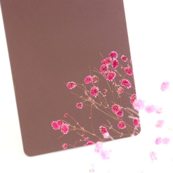 8K Mirror Polished Stainless Steel Sheet - Image 3